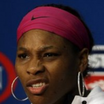 Serena Williams shows disgust and contempt