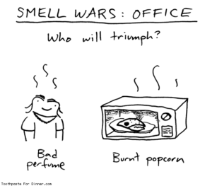 office-smell-wars